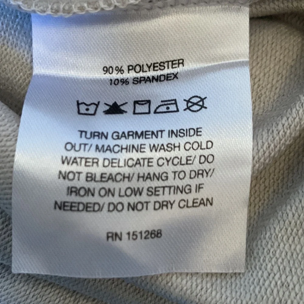 Kay Unger Floral Mauve Hoodie Sweat Shirt - Picture 7 of 7